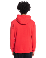 The Quiksilver Mens Omni Lockup Hoodie in Red