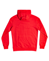 The Quiksilver Mens Omni Lockup Hoodie in Red