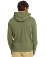 The Quiksilver Mens In Circles Hoodie in Four Leaf Clover