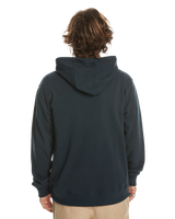 The Quiksilver Mens Circle Up Hoodie in Navy Blazer