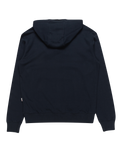 The Quiksilver Mens Circle Up Hoodie in Navy Blazer