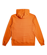 The Quiksilver Mens Gradient Mountains Hoodie in Gold Flame