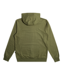 The Quiksilver Mens Gradient Mountains Hoodie in Four Leaf Clover