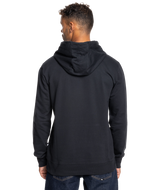 The Quiksilver Mens Gradient Mountains Hoodie in Black