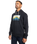 The Quiksilver Mens Gradient Mountains Hoodie in Black