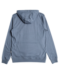 The Quiksilver Mens Gradient Mountains Hoodie in Flint Stone