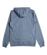 The Quiksilver Mens Gradient Mountains Hoodie in Flint Stone