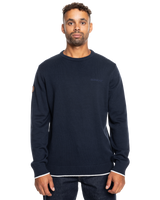 The Quiksilver Mens Altonside Sweatshirt in Navy Blazer