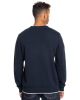 The Quiksilver Mens Altonside Sweatshirt in Navy Blazer