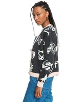 The Quiksilver Womens Collection Womens Uni Cardigan in Tarmac