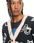 The Quiksilver Womens Collection Womens Uni Cardigan in Tarmac