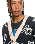 The Quiksilver Womens Collection Womens Uni Cardigan in Tarmac