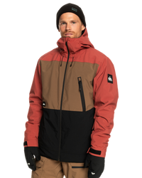 The Quiksilver Mens Sycamore Technical Jacket in Cub