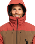 The Quiksilver Mens Sycamore Technical Jacket in Cub