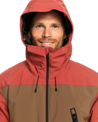 The Quiksilver Mens Sycamore Technical Jacket in Cub