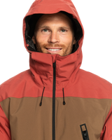 The Quiksilver Mens Sycamore Technical Jacket in Cub