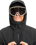 The Quiksilver Mens Steeze Tech Jacket in True Black