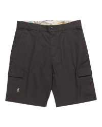 The Quiksilver Mens Cargo Walkshorts in Tarmac