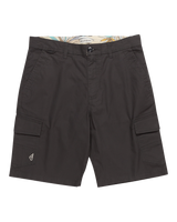 The Quiksilver Mens Cargo Walkshorts in Tarmac