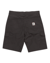 The Quiksilver Mens Cargo Walkshorts in Tarmac