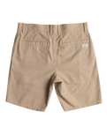 The Quiksilver Mens Davis Chino Walkshorts in Plage