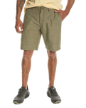 The Quiksilver Mens Davis Chino Walkshorts in Four Leaf Clover