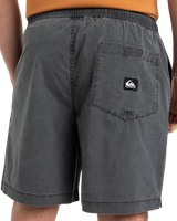 The Quiksilver Mens Taxer Walkshorts in Black