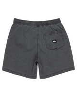 The Quiksilver Mens Taxer Walkshorts in Black