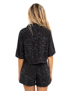 The Quiksilver Womens Collection Womens The Womens Saturn Shirt in Tarmac