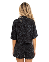 The Quiksilver Womens Collection Womens The Womens Saturn Shirt in Tarmac