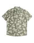 The Quiksilver Mens Gawanhill Shirt in Four Leaf Clover