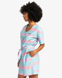 The Quiksilver Womens Collection Womens Uni Jumpsuit in Marine Blue Heritage Stripe