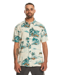 The Quiksilver Mens Longmanhill Shirt in Birch