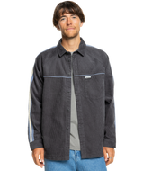 The Quiksilver Mens Seward Shirt in Tarmac