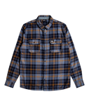 The Quiksilver Mens Cantwell Shirt in Navy Cantwell