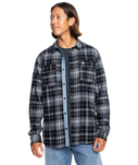 The Quiksilver Mens Cantwell Shirt in Black