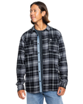 The Quiksilver Mens Cantwell Shirt in Black