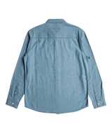 The Quiksilver Mens Teslin Shirt in Flint Stone