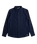 The Quiksilver Mens Solid Motherfly Shirt in Navy Blazer