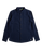 The Quiksilver Mens Solid Motherfly Shirt in Navy Blazer