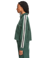 The Quiksilver Womens Collection Womens Uni Cord Shirt in Forest