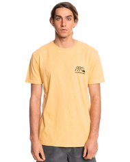 The Quiksilver Mens Repeater T-Shirt in Ochre Heather