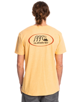 The Quiksilver Mens Repeater T-Shirt in Ochre Heather