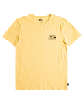 The Quiksilver Mens Repeater T-Shirt in Ochre Heather