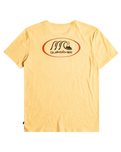 The Quiksilver Mens Repeater T-Shirt in Ochre Heather