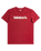 The Quiksilver Mens All Lined Up T-Shirt in Ruby Wine