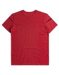 The Quiksilver Mens All Lined Up T-Shirt in Ruby Wine