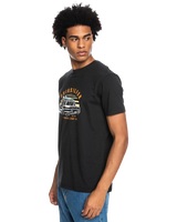 The Quiksilver Mens The Surf Road T-Shirt in Black