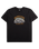 The Quiksilver Mens The Surf Road T-Shirt in Black