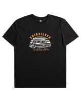 The Quiksilver Mens The Surf Road T-Shirt in Black